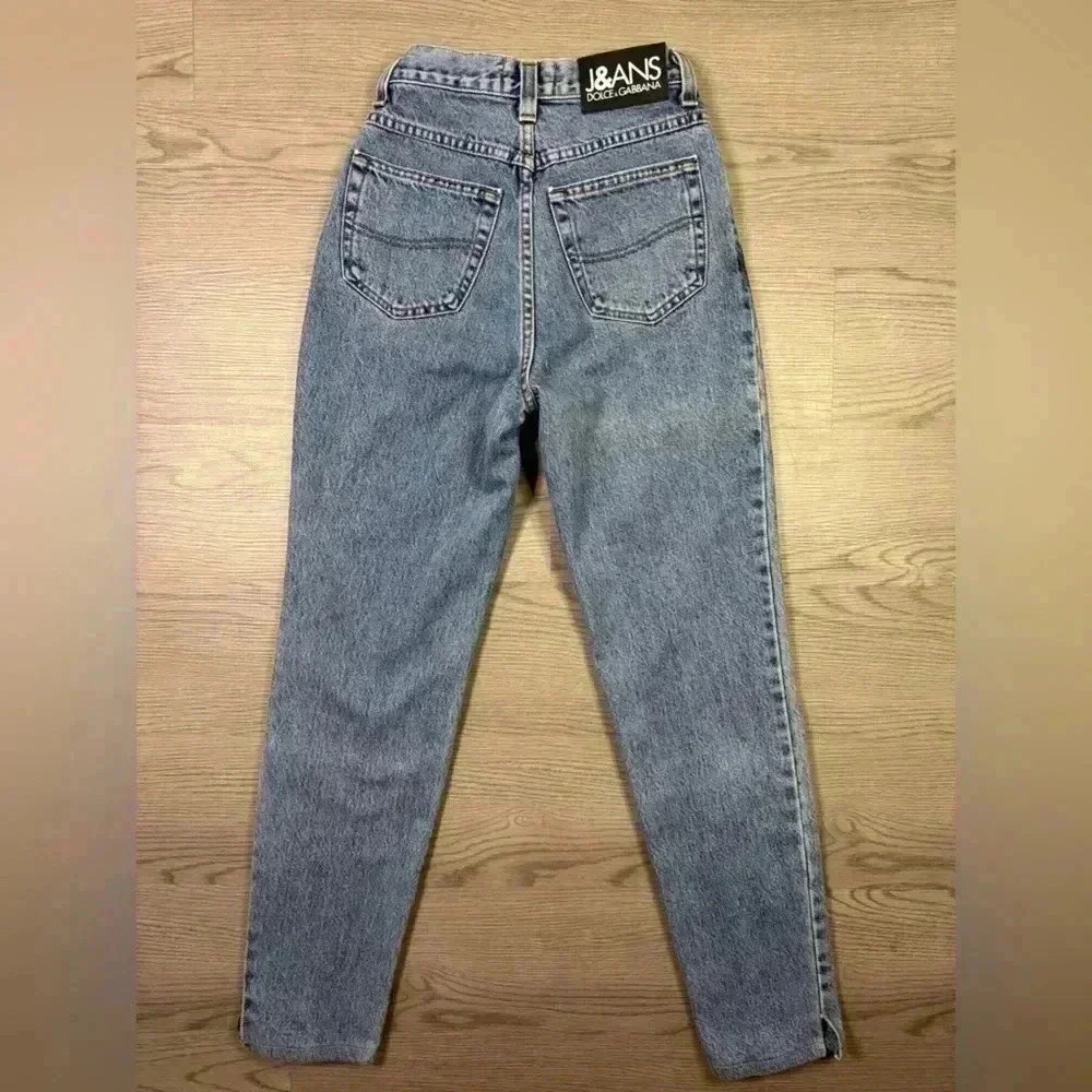 DOLCE & GABBANA J&ANS Women’s Vintage Ittierre Straight Denim Jeans Size‎ 26 40 - Picture 3 of 16